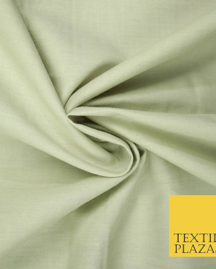 PREMIUM POPLIN 100% PURE COTTON SOLID PLAIN DYED FABRIC DRESS CRAFT MATERIAL 59"