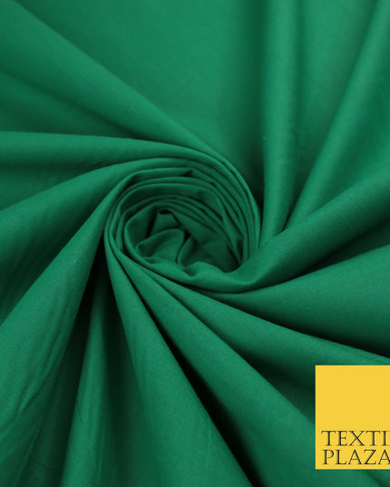 30 COLOURS - Plain Smooth Cotton Square Soft Fabric Dress Material Decor 56"