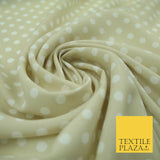 5mm Small Polka Dot Spot Printed Crepe Spotted Dotted Polyester Dress Fabric 58"