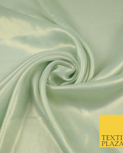 36 COLOURS - Fine Silky Metallic Foil Shimmer Satin Georgette Dress Fabric Drape