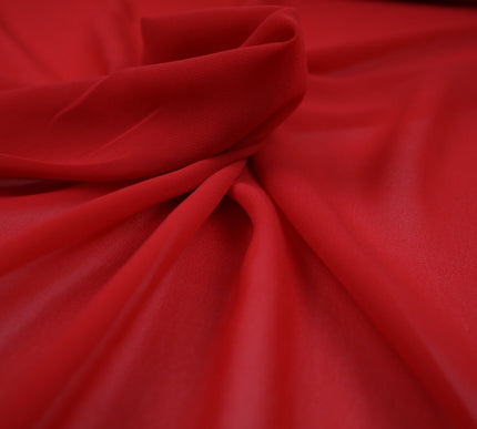 OVER 25 COLOURS Premium Plain Dyed Chiffon Fine Soft Georgette Dress Sari Fabric