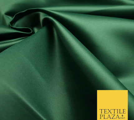 46 COLOURS Premium Plain Smooth Heavy Matt Duchess Bridal Satin Fabric Dress 60"