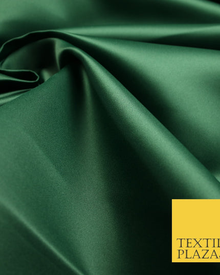 46 COLOURS Premium Plain Smooth Heavy Matt Duchess Bridal Satin Fabric Dress 60"