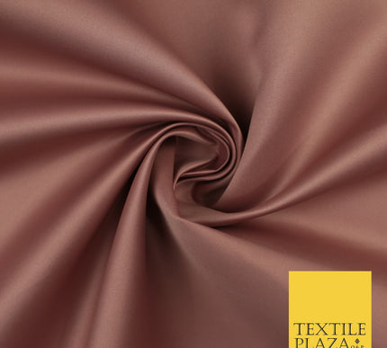46 COLOURS Premium Plain Smooth Heavy Matt Duchess Bridal Satin Fabric Dress 60"