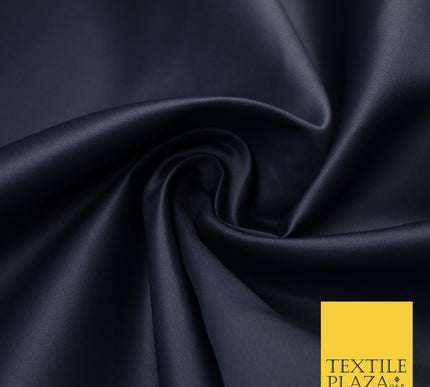 46 COLOURS Premium Plain Smooth Heavy Matt Duchess Bridal Satin Fabric Dress 60"