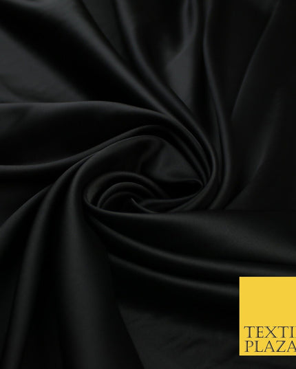 OVER 30 COLOURS Fine Silky Smooth Liquid Sateen Satin Dress Fabric Drape Lining