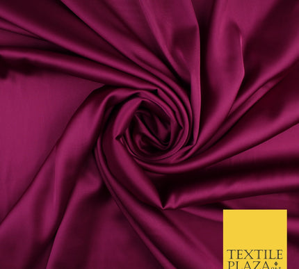 OVER 30 COLOURS Fine Silky Smooth Liquid Sateen Satin Dress Fabric Drape Lining