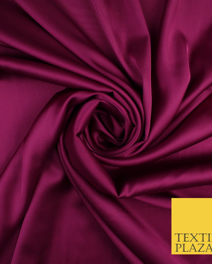 OVER 30 COLOURS Fine Silky Smooth Liquid Sateen Satin Dress Fabric Drape Lining