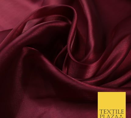 19 COLOURS Premium Stretch Organza Bridal Wedding Dance Dress Fabric 58"