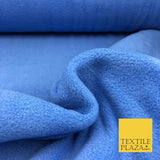 Plain BLUE Premium Antipill Soft Polar Fleece Baby Kids Blanket 150cm R972