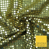 Glitzy 5mm Sequin Hologram Stretch Fabric Shiny Sparkly FancyDress Dance Costume