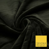 Premium Dark Cocoa Brown Weathered Creased Velour Fabric 69" Super Wide 2220