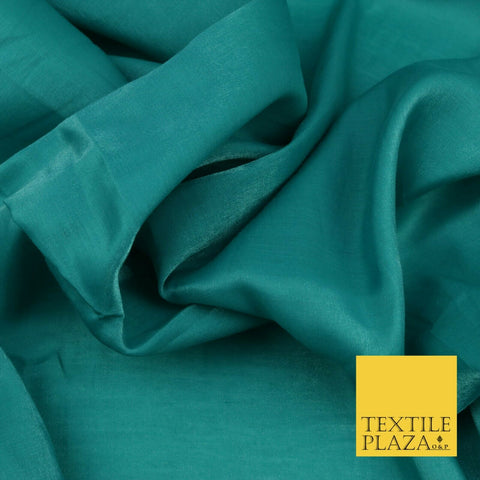 BONDI BLUE Soft Smooth Silky Shimmer Polyester Woven Fabric Lining Salwar 1494