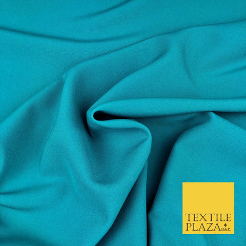 Jade Teal Premium Plain Bi-Stretch Fabric - Uniform Suit Trousers 58" SA1059