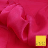 CERISE PINK Soft Smooth Silky Shimmer Polyester Woven Fabric Lining Salwar 1492