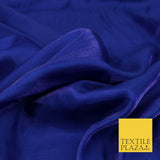 ROYAL BLUE Soft Smooth Silky Shimmer Polyester Woven Fabric Lining Salwar 1493