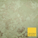 Luxury Blush Cream Cloudy Floral Textured Jacquard Fabric Waistcoats Blazer 2848