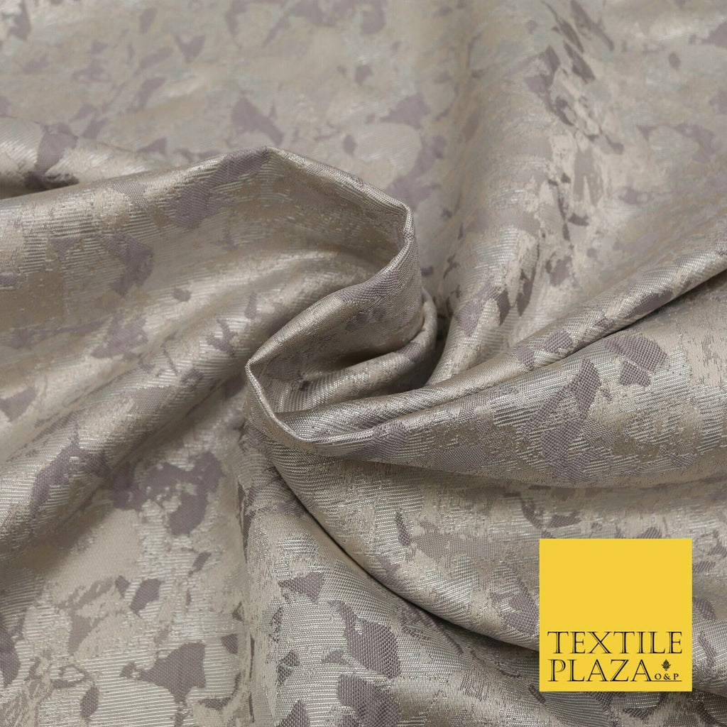 MAUVE Luxury Abstract Metallic Weave Textured Brocade Jacquard Dress Fabric 1681