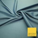 Blue Champagne Soft Smooth Plain Stretch Lycra Jersey Fabric ITY Dress Craft