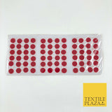 72 Plain RED Round Bindis Design/Indian Reusable Plain Bindi Stickers