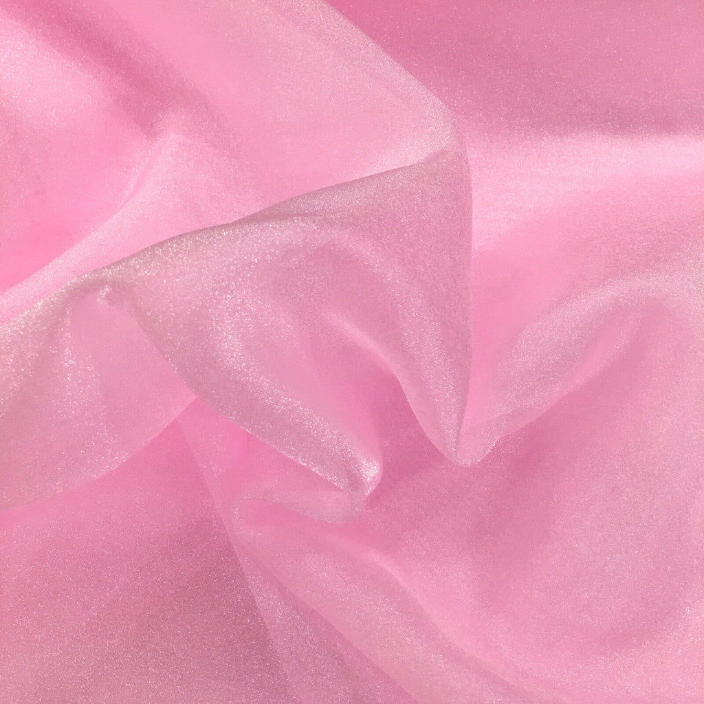 LIGHT PINK Premium Japanese Crystal Organza Bridal Wedding Veil Glitter QA172