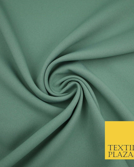 LIGHT SAGE GREEN Premium Plain Bi-Stretch Fabric Uniform Suit Trousers 2150