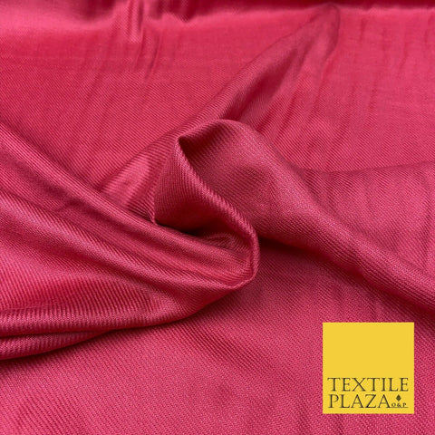 Salmon Pink Plain Soft Smooth Polyester Twill Garam Dress Fabric Winter 1735