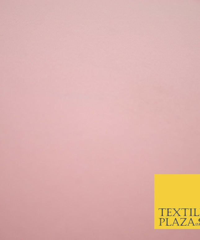 BABY PINK Premium Plain Bi-Stretch Panama Fabric Uniform Suit Trousers 2151