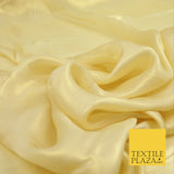 WARM GOLD Fine Silky Metallic Shimmer Satin Georgette Dress Fabric Drape 1420