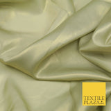 OYSTER GOLD Fine Silky Metallic Shimmer Satin Georgette Dress Fabric Drape 1437