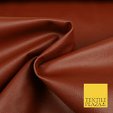 CRIMSON Luxury Faux Leather Fabric Felt Backed PVC Fire Retardant Upholstery1715