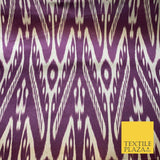 Floral Grand Batik Block Luxury Damask Printed Soft Stretch Velvet Dress Fabric