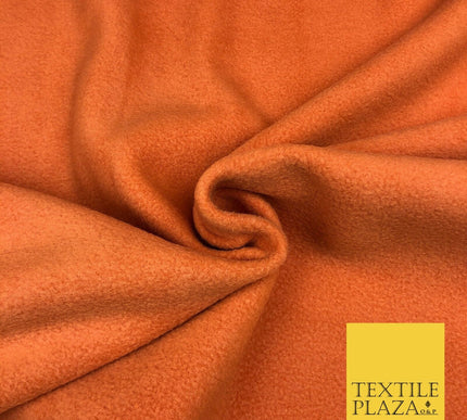 Plain ORANGE Premium Antipill Soft Polar Fleece Baby Kids Blanket 150cm Q1132