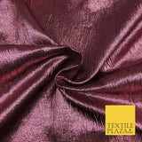 DUSTY PINK Metallic Creased Waves Wrinkle Brocade Jacquard Dress Fabric 1382