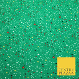 Premium Striped Stars Colourful Spotted Printed Bubble Crepe Dress Fabric 58"
