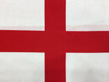 St Georges England World Cup Printed Flag White Red Cross Football Rugby