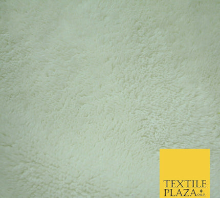 Lush Cream Sherpa Sheepskin Pink Suede Backed Short Pile Faux Fur Fabric 2295