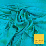 JADE GREEN/BLUE Two Tone Square Crushed Chiffon Dress Fashion Scarf Craft LA843