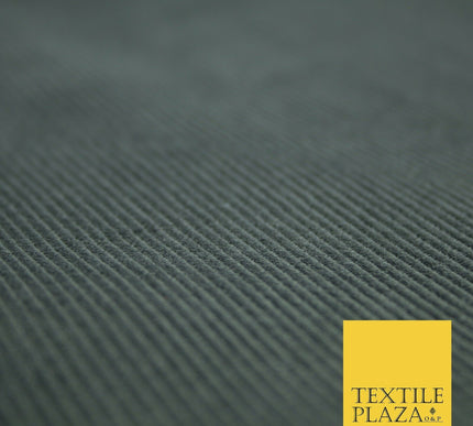 Dark Grey Blue Heavy Strong 12Wale Corduroy Fabric Upholstery Cushion Sofa Craft
