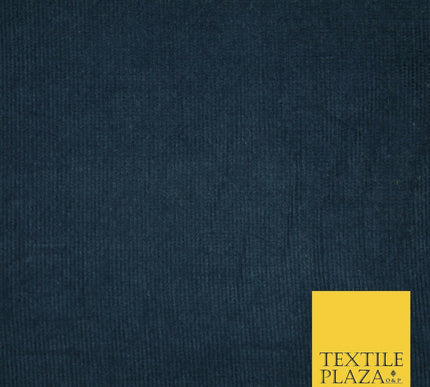 Dark Grey Blue Heavy Strong 12Wale Corduroy Fabric Upholstery Cushion Sofa Craft