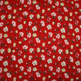 Floral Mini Peony Flower Printed 100% Cotton Poplin Fabric Dress Face Masks 59"