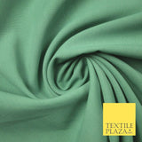 Sea Green Duck Egg Plain Lightweight Canvas Dress Sewing Craft Fabric 58" 4745