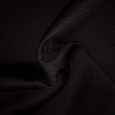 BLACK Premium 2mm Neoprene Fabric - Scuba Foam Cases Dress Craft 150cm - SB128