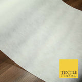 WHITE Premium 75cm Iron On Fusible MEDIUM WEIGHT Interfacing Buckram Fabric 5309