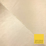 Luxury Plain Satin Backed Faux Raw Silk Dupion Shantung Fabric Material Dyed 44"