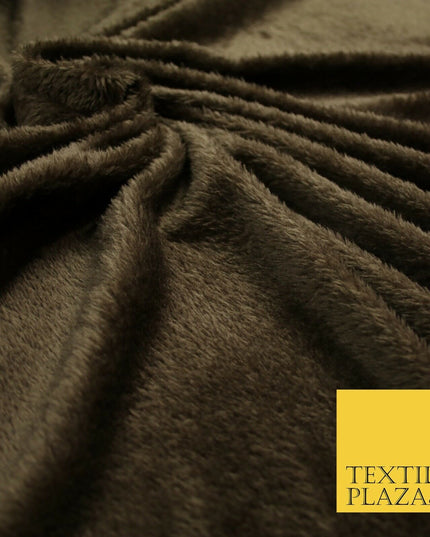 4 COLOURS Premium Super Soft Cuddle Fur Short Pile Fluffy Fabric Blanket Teddy