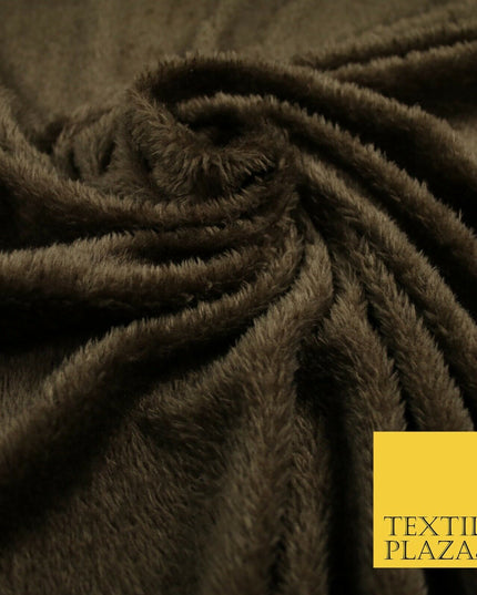 4 COLOURS Premium Super Soft Cuddle Fur Short Pile Fluffy Fabric Blanket Teddy