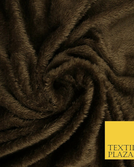 4 COLOURS Premium Super Soft Cuddle Fur Short Pile Fluffy Fabric Blanket Teddy