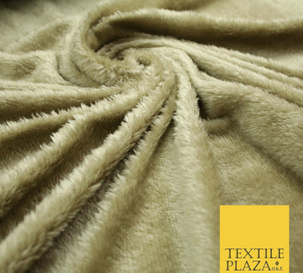 4 COLOURS Premium Super Soft Cuddle Fur Short Pile Fluffy Fabric Blanket Teddy