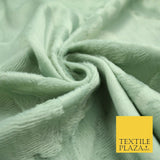 5 COLOURS - Premium Soft Pelted Velboa Short Pile Faux Fur Fabric Material 58"